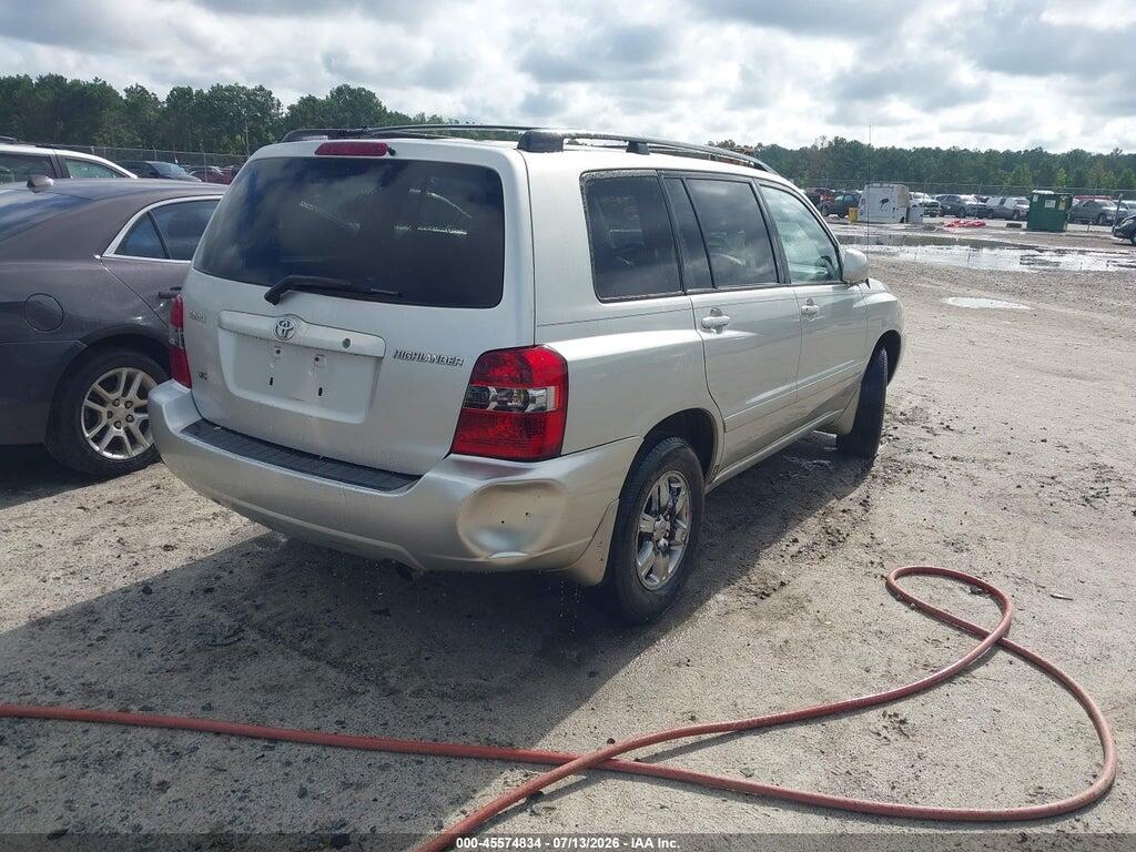 JTEGP21A140010471 2004 TOYOTA HIGHLANDER photo no. 4
