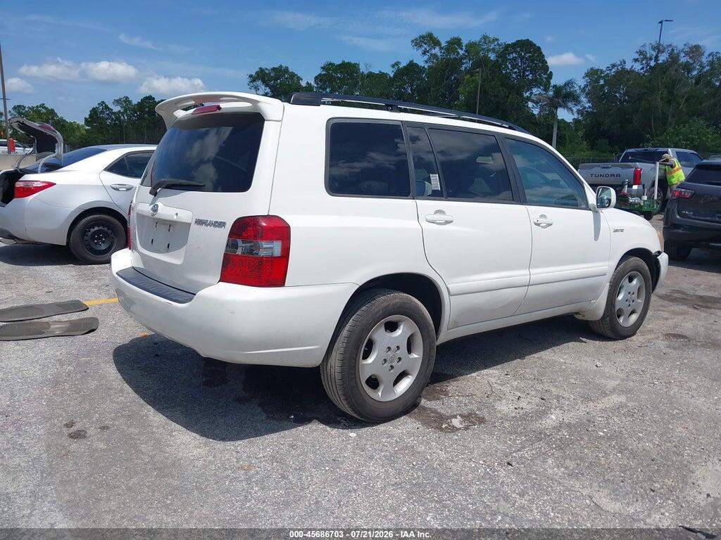 JTEEP21A340066709 2004 TOYOTA HIGHLANDER photo no. 4