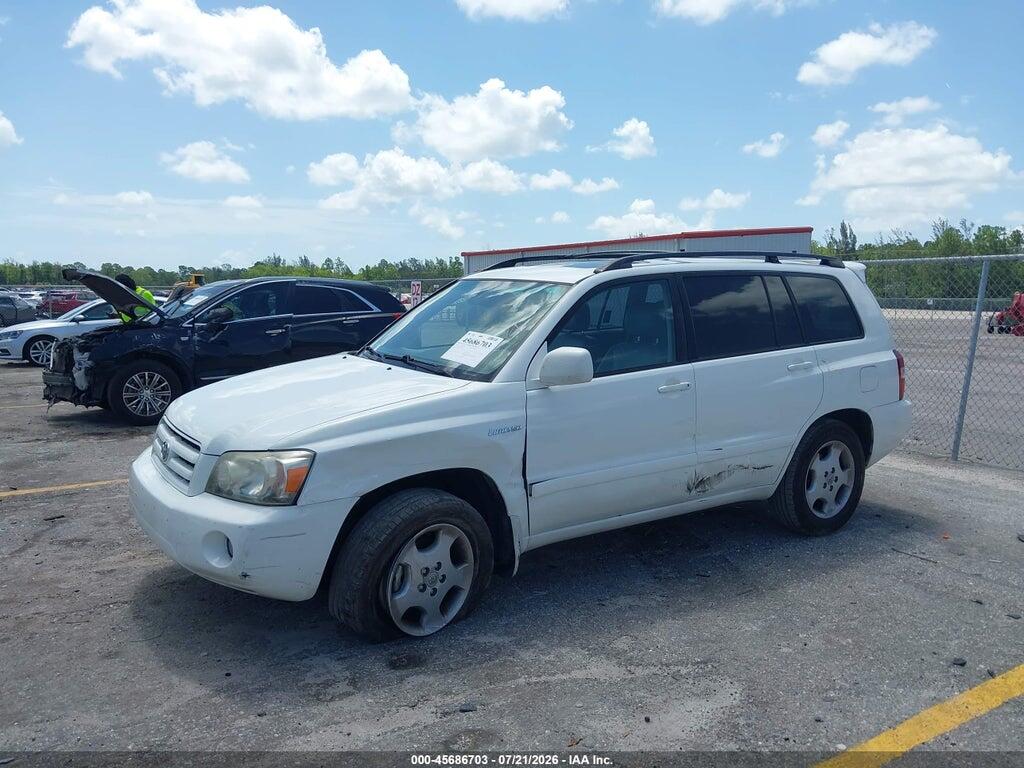 JTEEP21A340066709 2004 TOYOTA HIGHLANDER photo no. 6