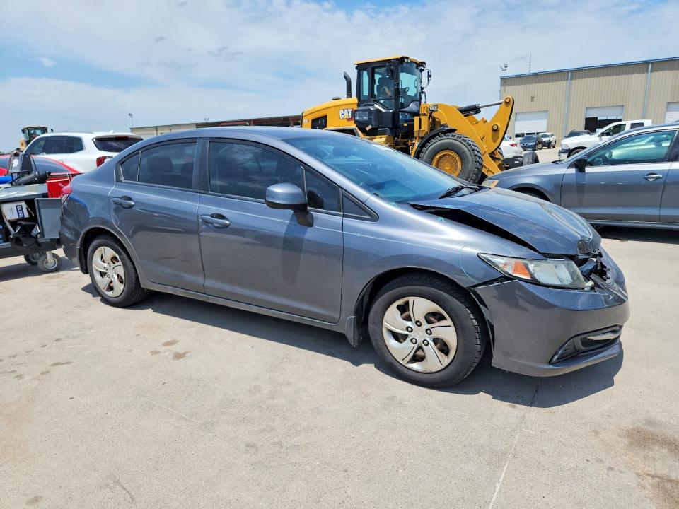 2013 HONDA CIVIC LX — Фото 4 из 12