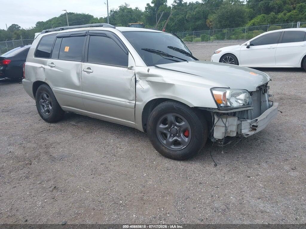 JTEGD21A440089322 2004 TOYOTA HIGHLANDER photo no. 1