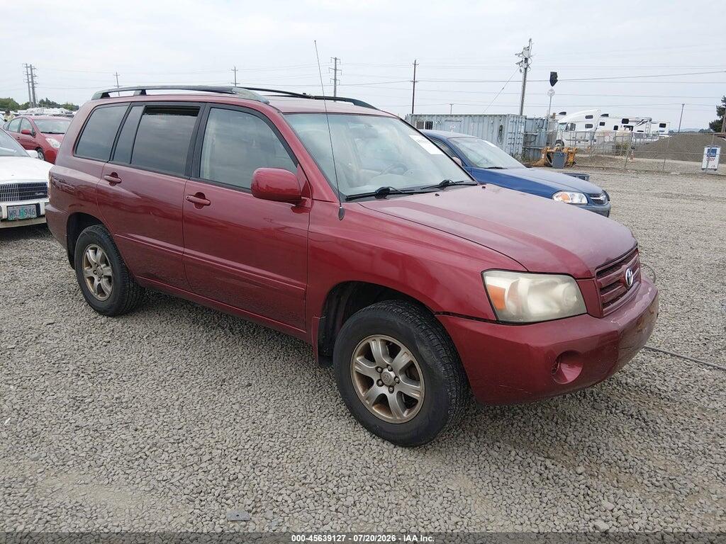 JTEEP21A540065240 2004 TOYOTA HIGHLANDER photo no. 1