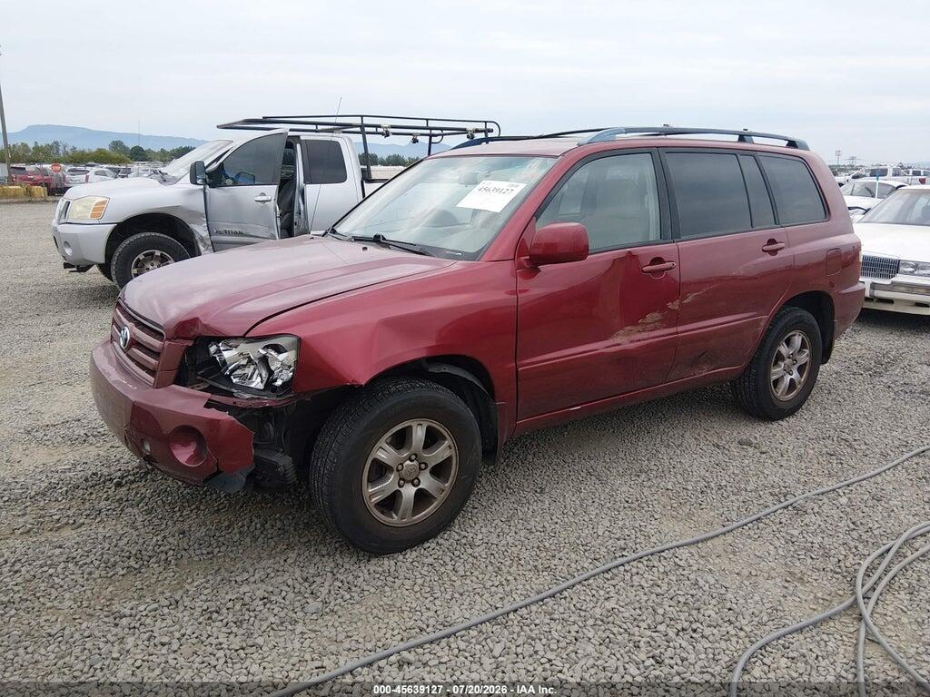 JTEEP21A540065240 2004 TOYOTA HIGHLANDER photo no. 2