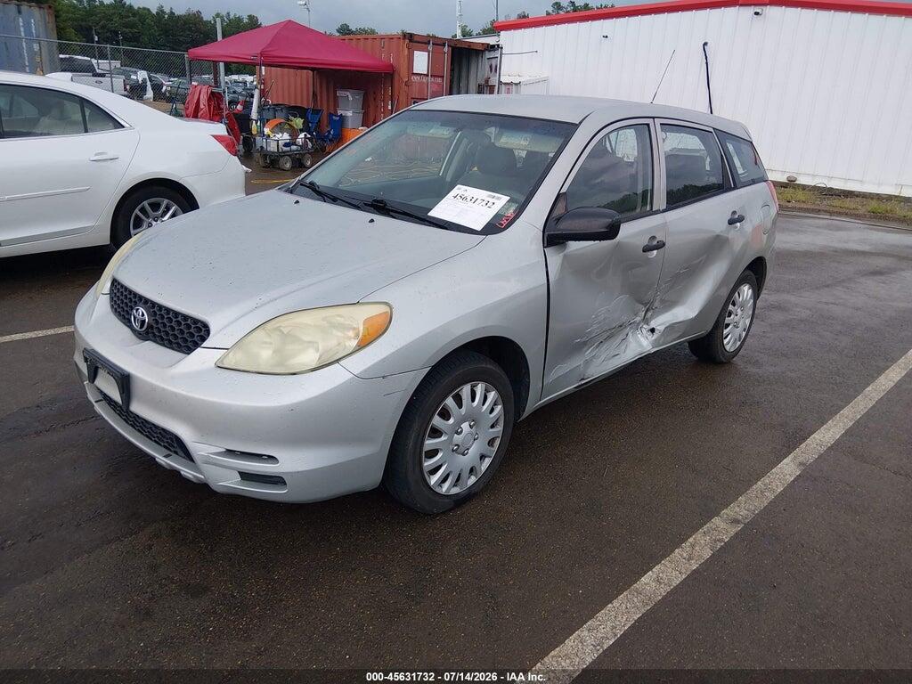 2T1KR32E44C187280 2004 TOYOTA MATRIX photo no. 2