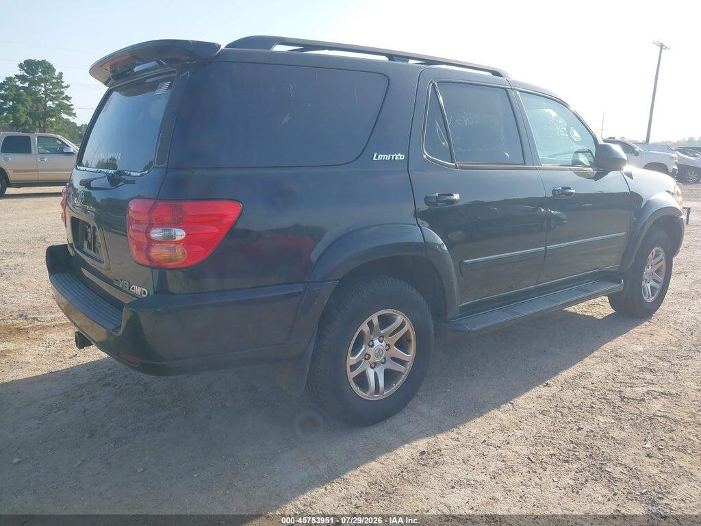 5TDBT48A94S226867 2004 TOYOTA SEQUOIA photo no. 4