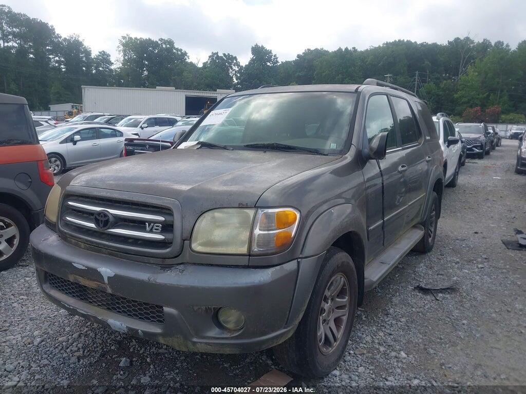 5TDZT38A84S235763 2004 TOYOTA SEQUOIA photo no. 2