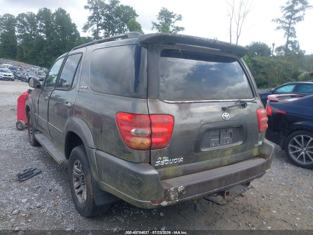 5TDZT38A84S235763 2004 TOYOTA SEQUOIA photo no. 3