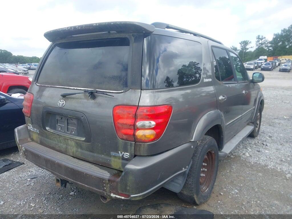 5TDZT38A84S235763 2004 TOYOTA SEQUOIA photo no. 4