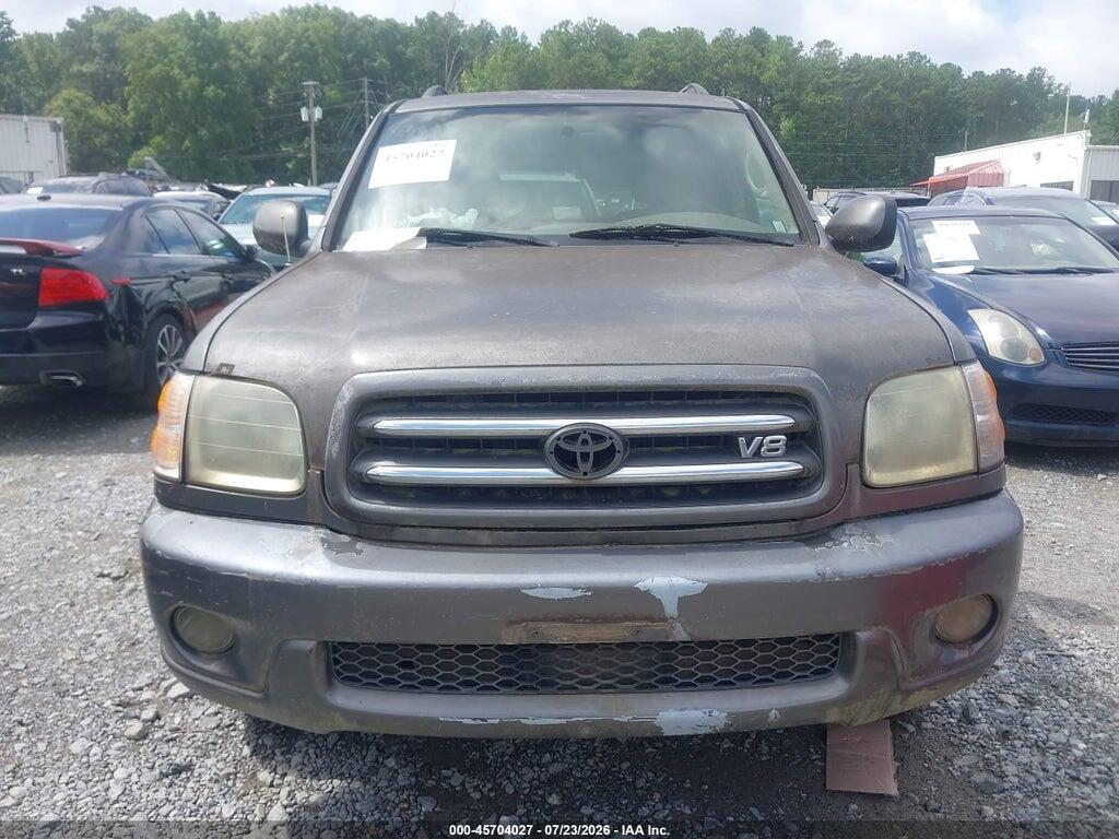 5TDZT38A84S235763 2004 TOYOTA SEQUOIA photo no. 6