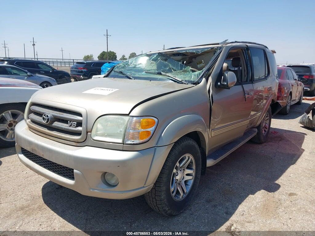 5TDZT34A54S224824 2004 TOYOTA SEQUOIA photo no. 2