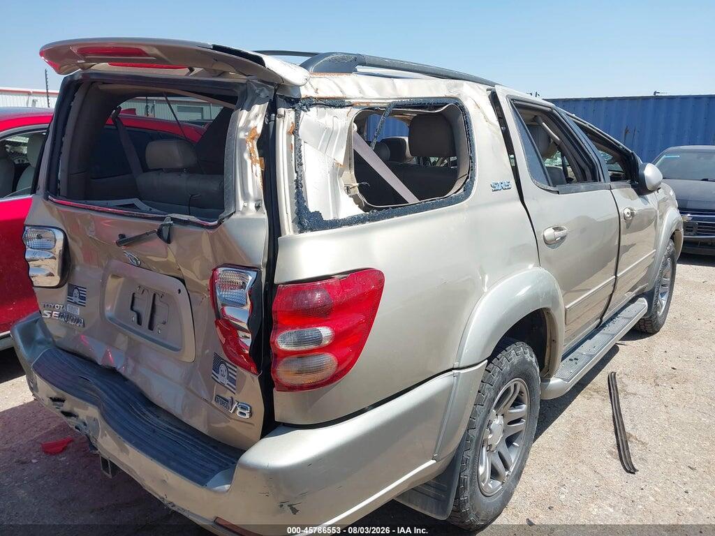 5TDZT34A54S224824 2004 TOYOTA SEQUOIA photo no. 4