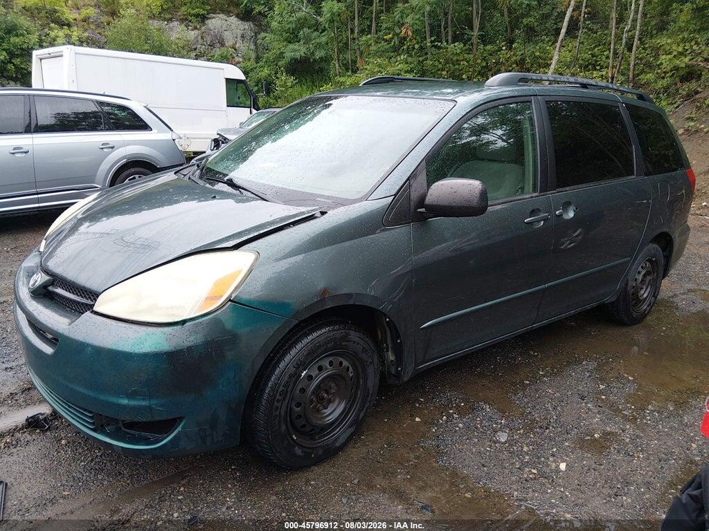 5TDZA23C64S098959 2004 TOYOTA SIENNA photo no. 2