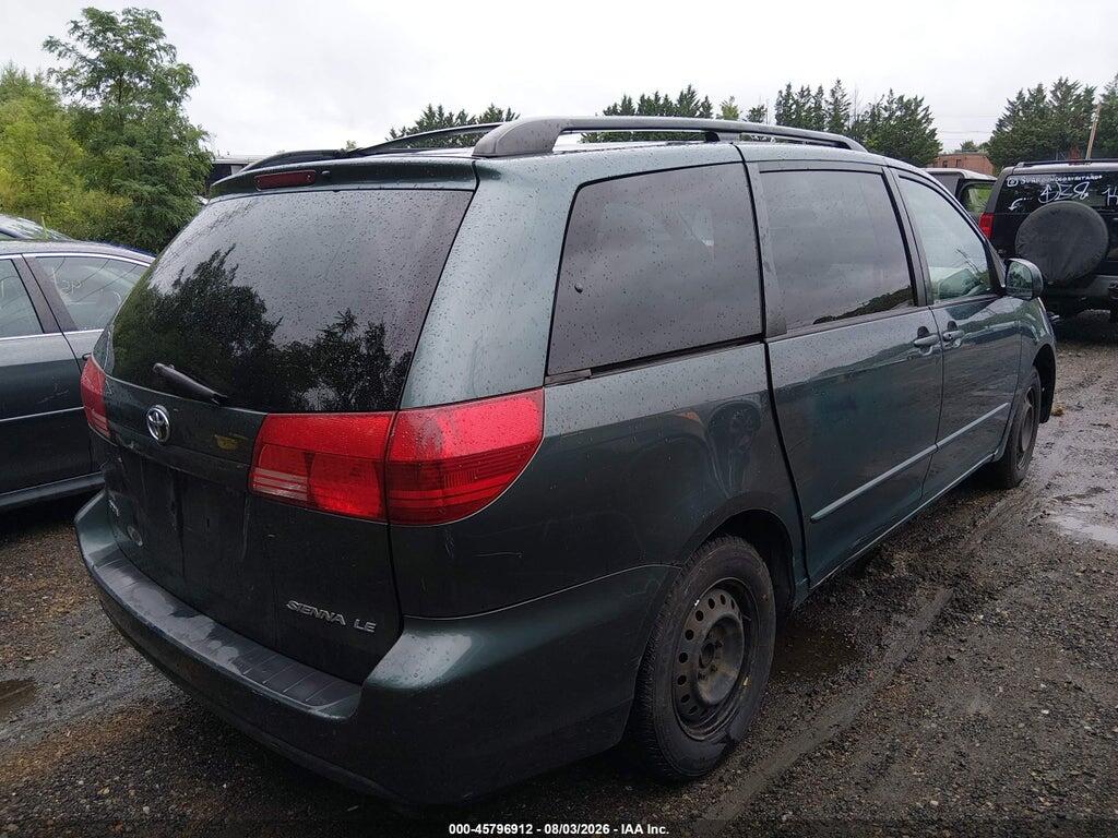 5TDZA23C64S098959 2004 TOYOTA SIENNA photo no. 4