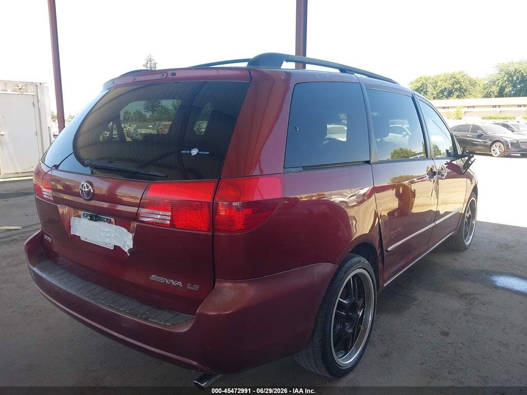 5TDZA23C84S034356 2004 TOYOTA SIENNA photo no. 4