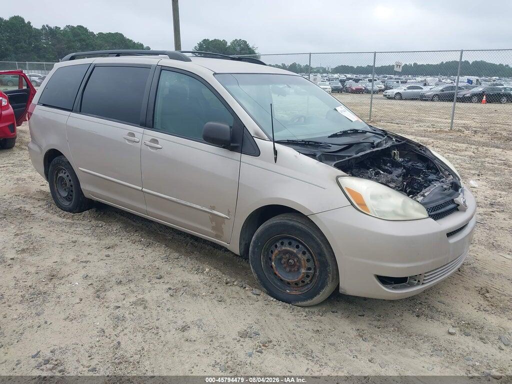 5TDZA23C34S163802 2004 TOYOTA SIENNA photo no. 1