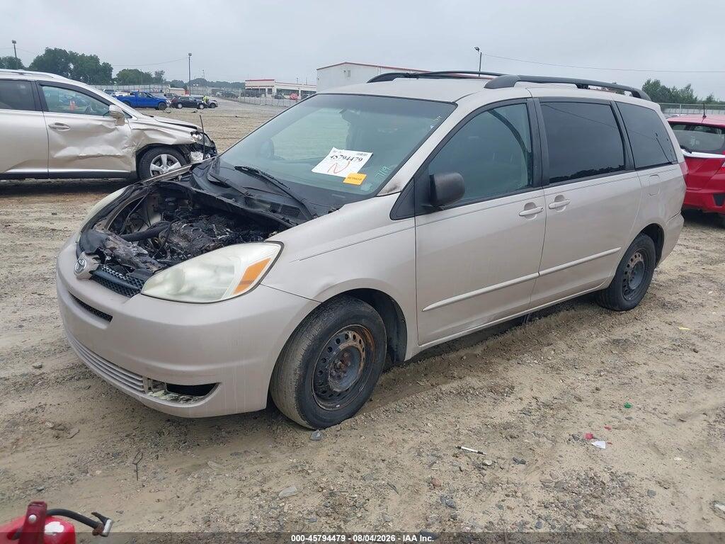 5TDZA23C34S163802 2004 TOYOTA SIENNA photo no. 2