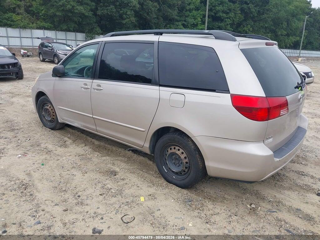 5TDZA23C34S163802 2004 TOYOTA SIENNA photo no. 3