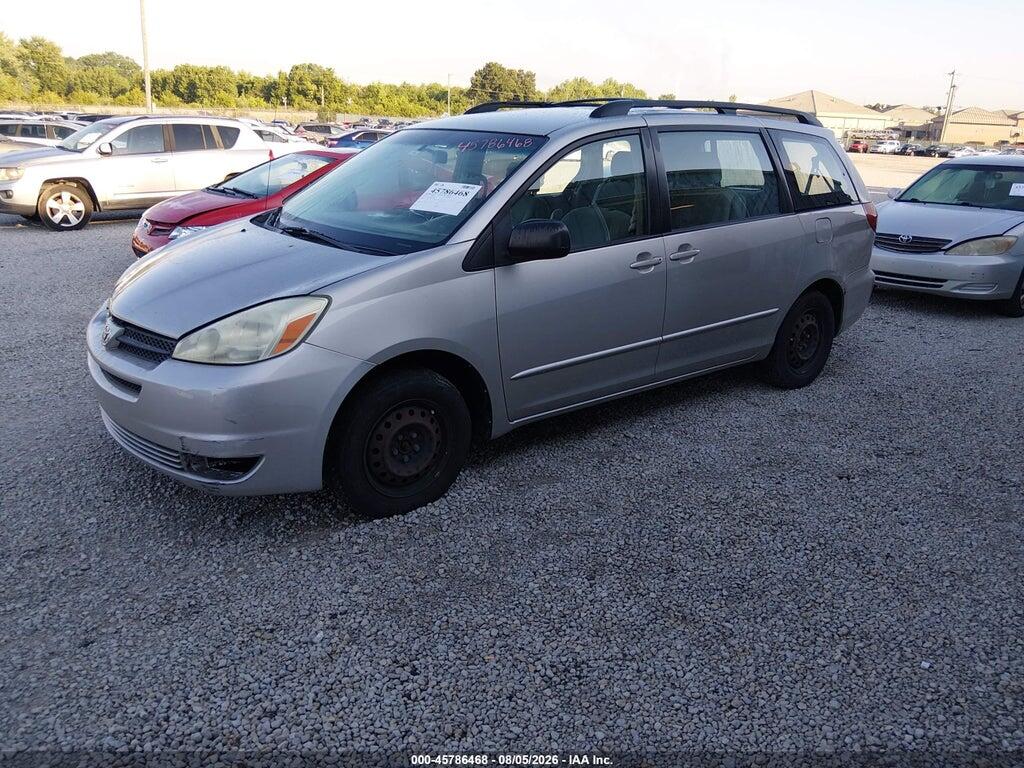 5TDZA23C04S194487 2004 TOYOTA SIENNA photo no. 2