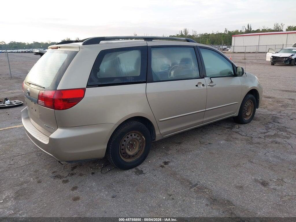 5TDZA23C94S170060 2004 TOYOTA SIENNA photo no. 4