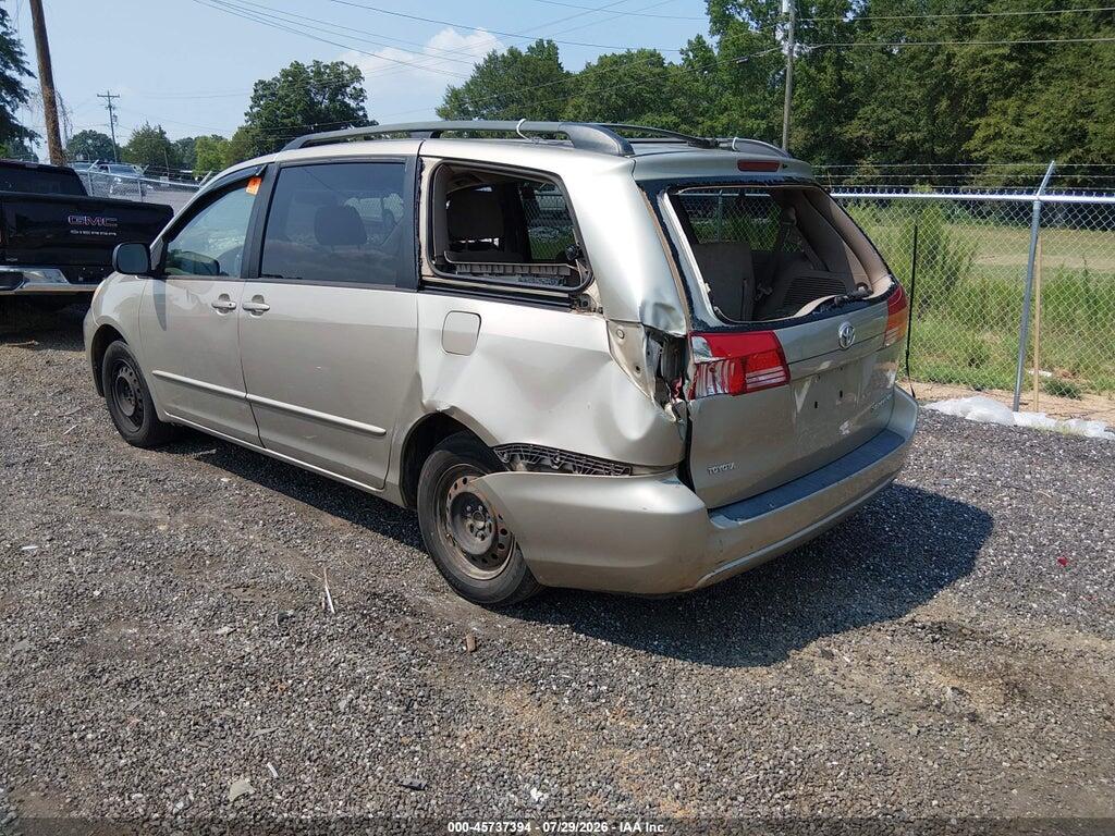 5TDZA23C04S019236 2004 TOYOTA SIENNA photo no. 3