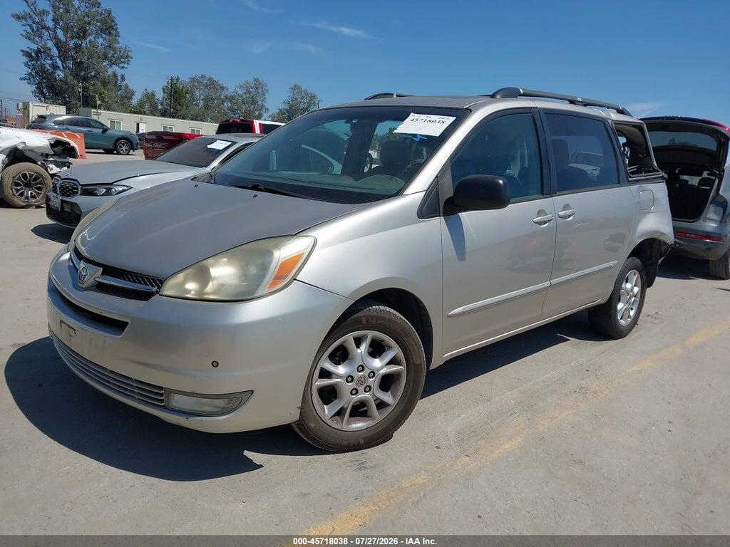 5TDZA22C64S220169 2004 TOYOTA SIENNA photo no. 2