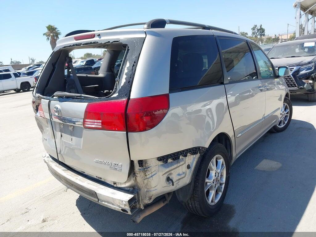 5TDZA22C64S220169 2004 TOYOTA SIENNA photo no. 4