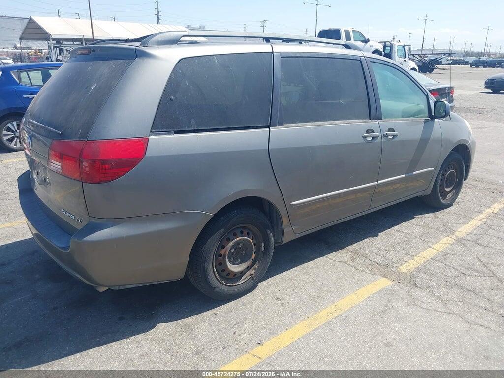 5TDZA23C24S213959 2004 TOYOTA SIENNA photo no. 4