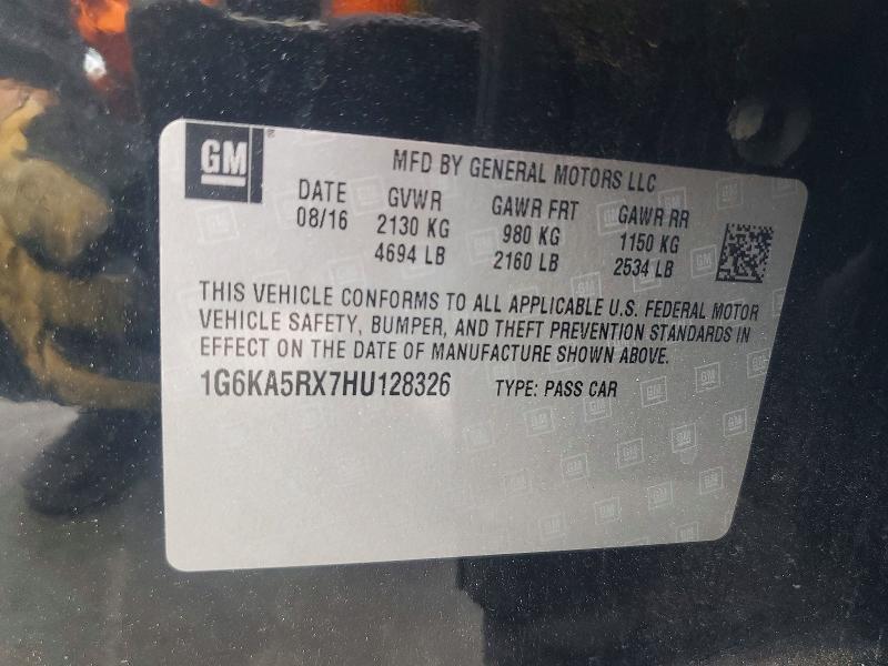 1G6KA5RX7HU128326 2017 CADILLAC CT6 photo no. 12
