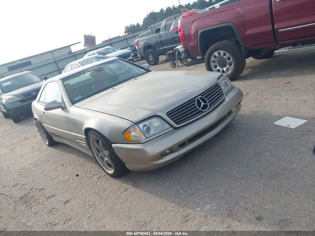 1999 MERCEDES-BENZ SL 600 WDBFA76F9XF183299