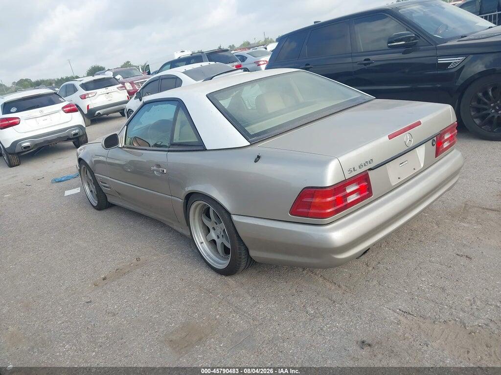WDBFA76F9XF183299 1999 MERCEDES-BENZ SL 600 photo no. 3
