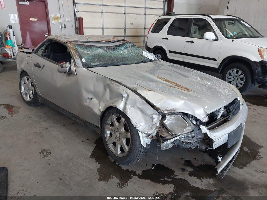 1999 MERCEDES-BENZ SLK 230 WDBKK47F7XF104821