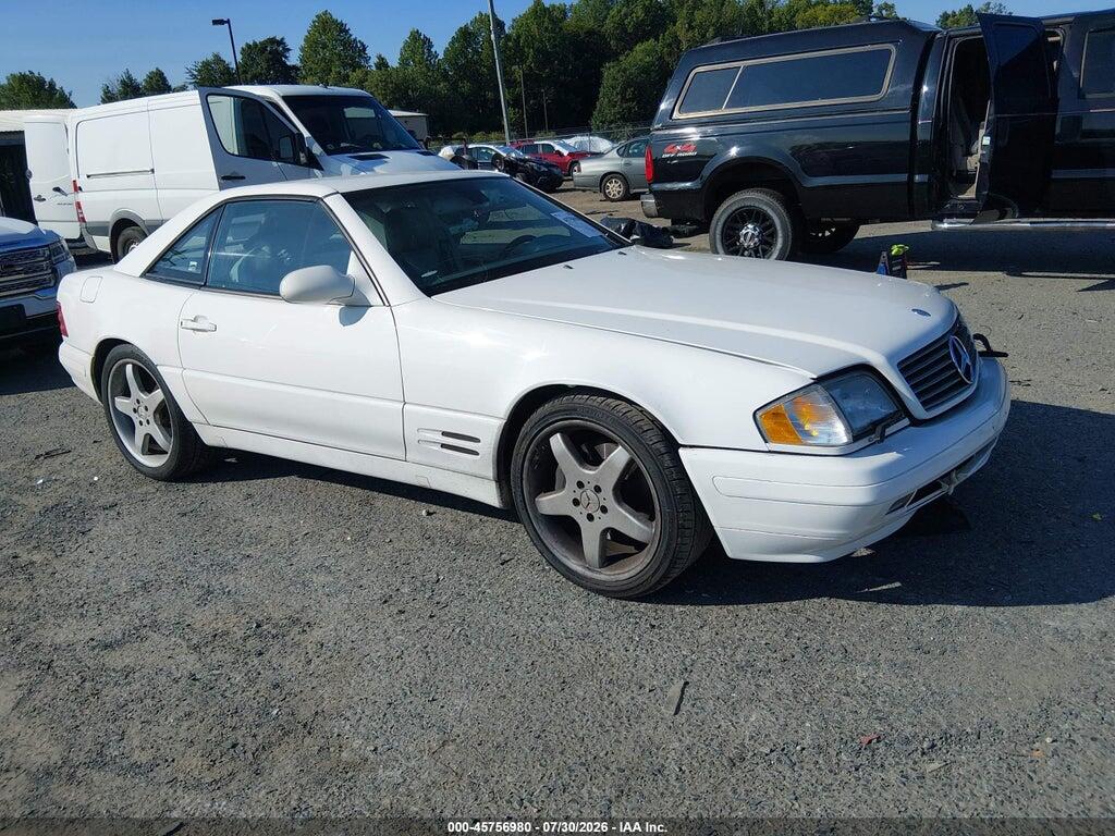 1999 MERCEDES-BENZ SL 500 WDBFA68F7XF187830