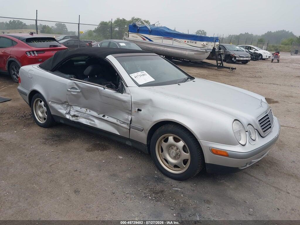 1999 MERCEDES-BENZ CLK 320 WDBLK65G4XT009422