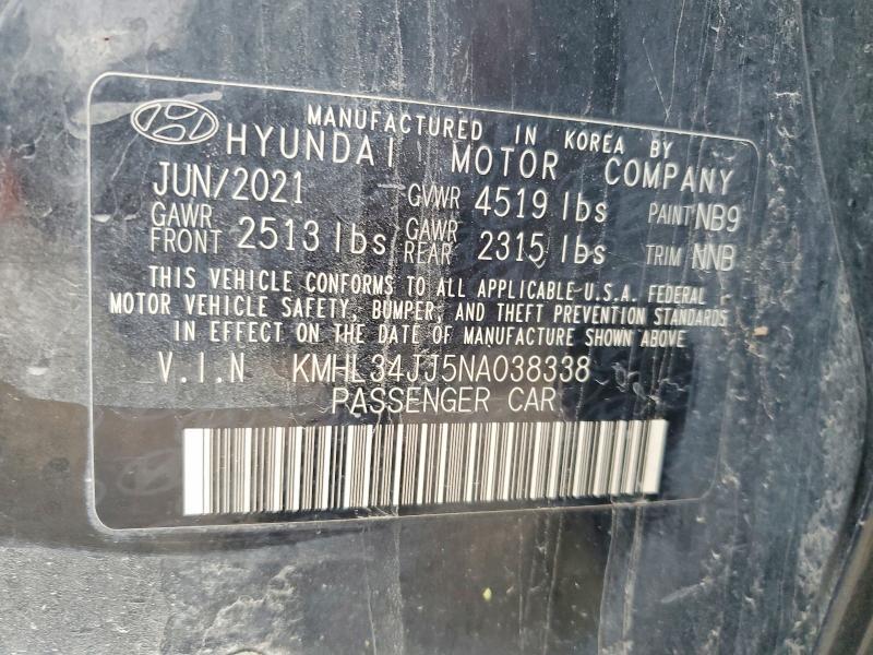 2022 HYUNDAI SONATA HYBRID SEL — Фото 13 из 13