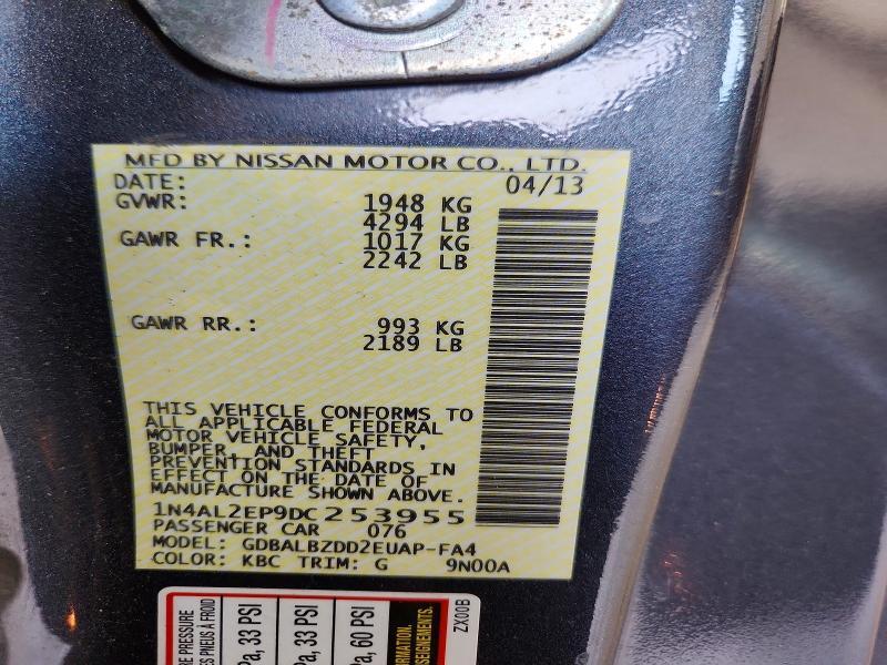 1N4AL2EP9DC253955 2013 NISSAN ALTIMA photo no. 12