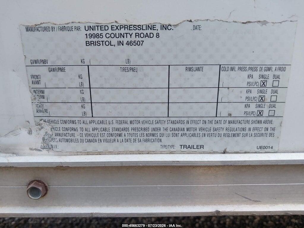 48BTE20244A071509 2004 UNITED EXPRESS LINE INC UNITED EXPRESS LINE INC photo no. 9