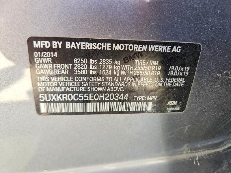 2014 BMW X5 XDRIVE35I — Фото 12 из 12