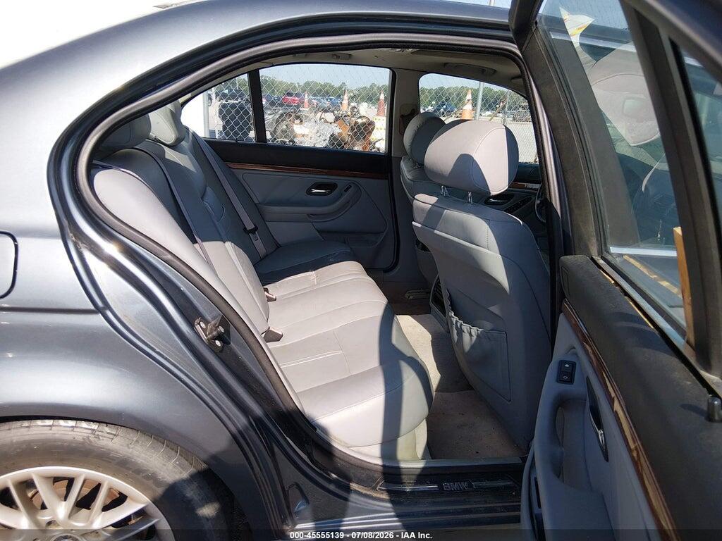 WBADT63421CF04267 2001 BMW 530IA photo no. 8