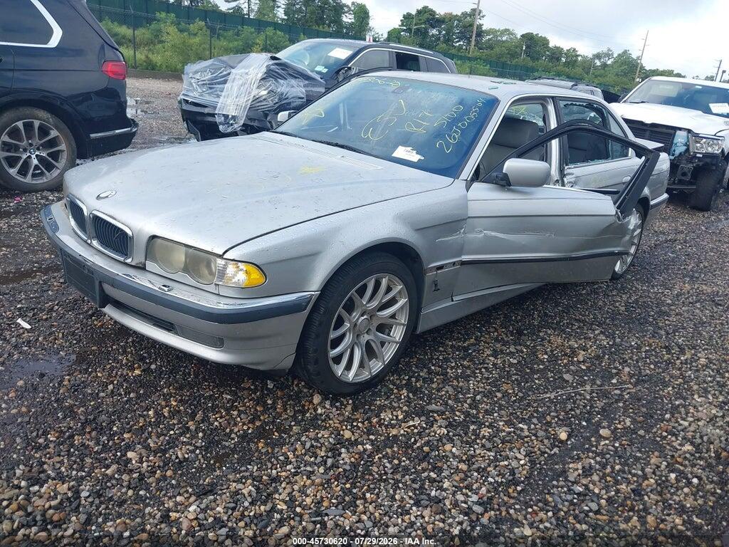 WBAGH83471DP21931 2001 BMW 740IL photo no. 2