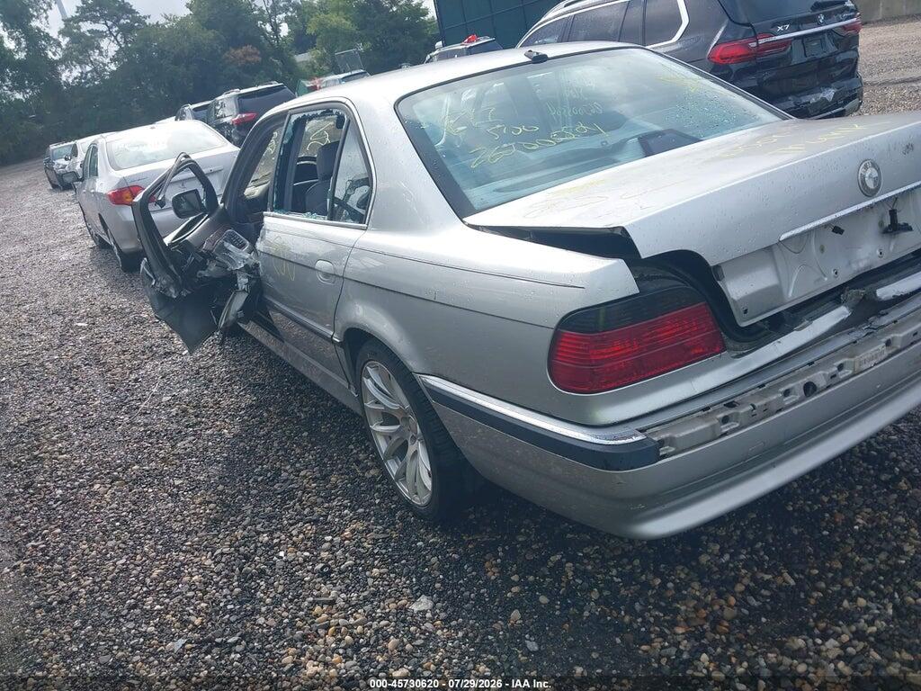 WBAGH83471DP21931 2001 BMW 740IL photo no. 3