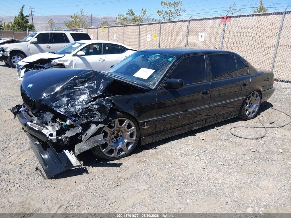 WBAGH834X1DP30364 2001 BMW 740IL photo no. 2
