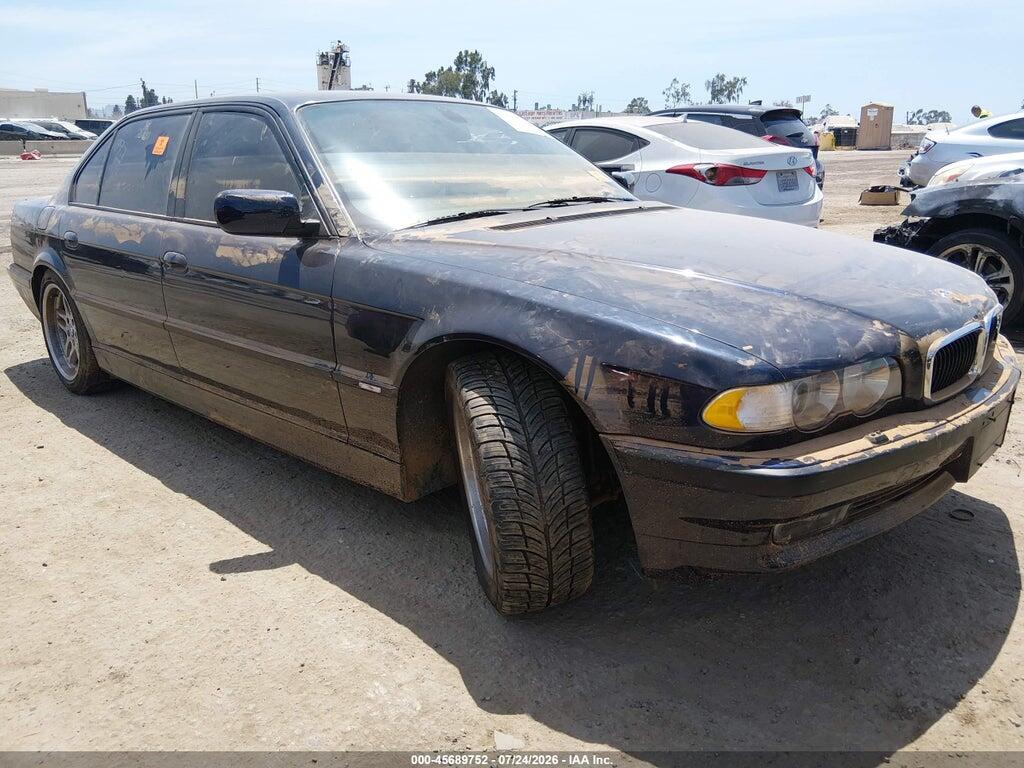 2001 BMW 740IL WBAGH83481DP27821