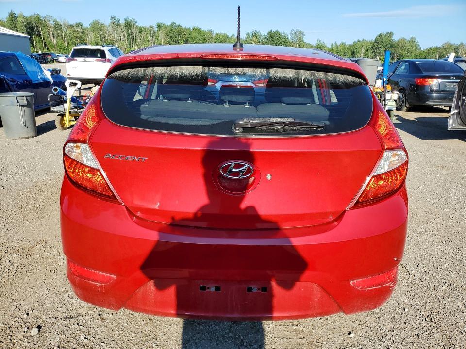 KMHCT5AE7EU172789 2014 HYUNDAI ACCENT photo no. 6
