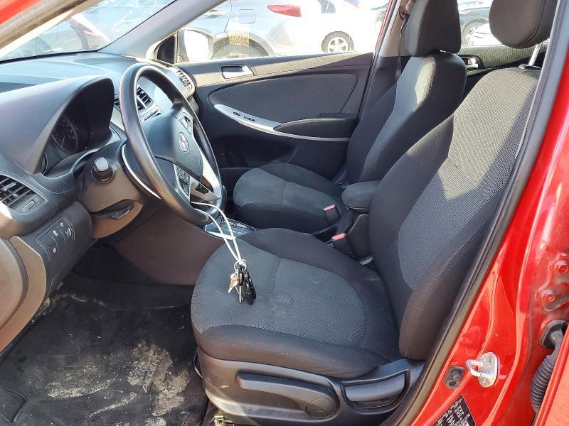 KMHCT5AE7EU172789 2014 HYUNDAI ACCENT photo no. 7