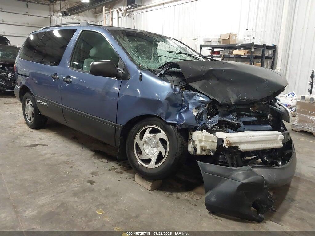 4T3ZF13C8XU097889 1999 TOYOTA SIENNA photo no. 1