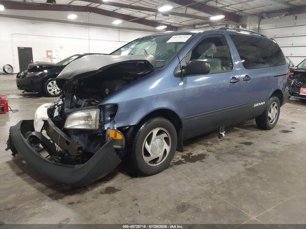 4T3ZF13C8XU097889 1999 TOYOTA SIENNA photo no. 2