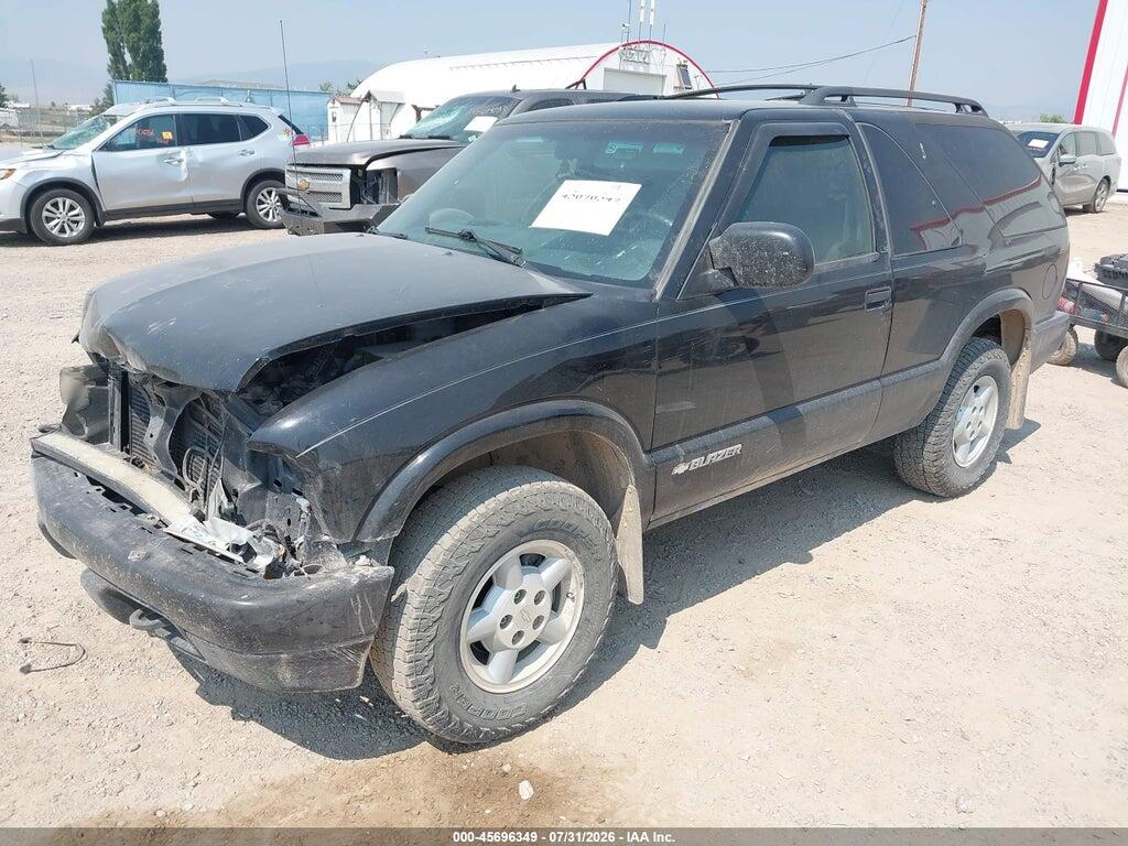 1GNCT18W31K189727 2001 CHEVROLET BLAZER photo no. 2