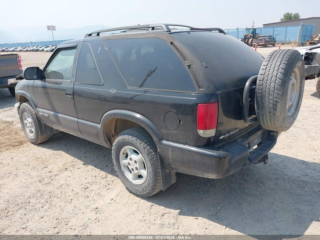 1GNCT18W31K189727 2001 CHEVROLET BLAZER photo no. 3