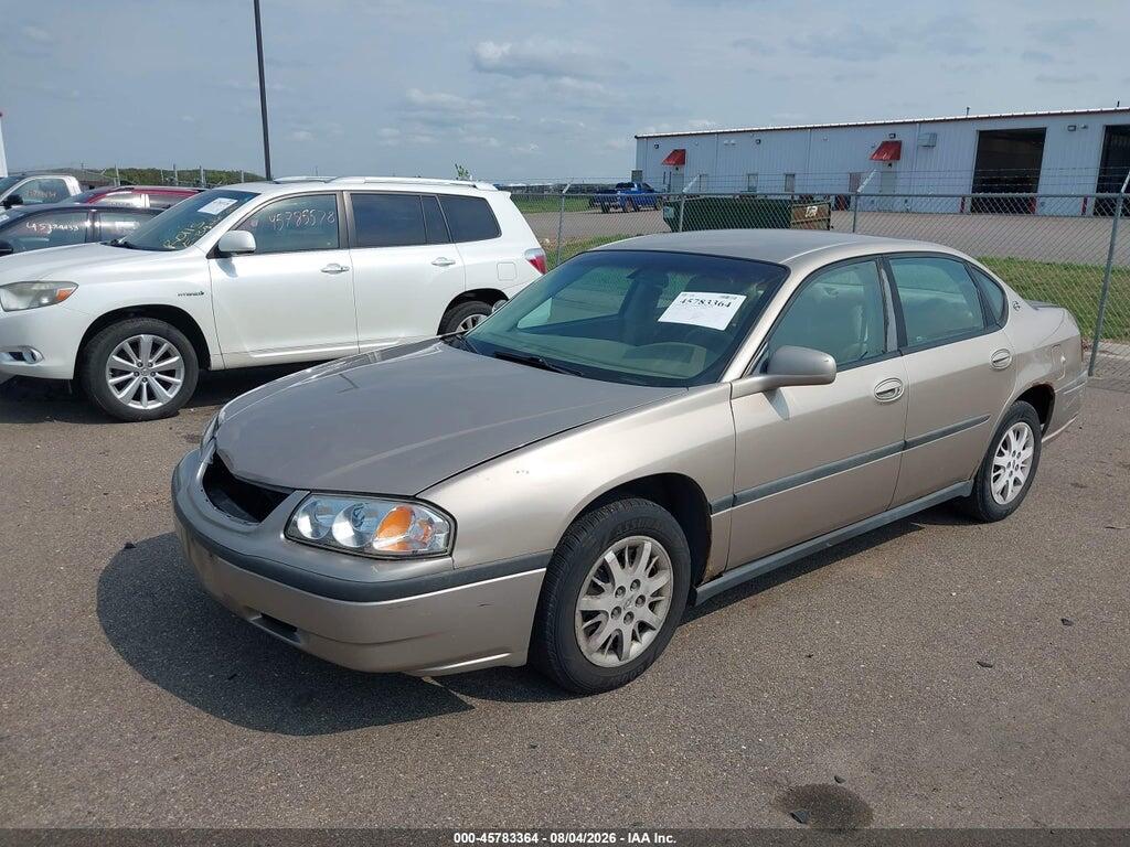 2G1WF55E719200416 2001 CHEVROLET IMPALA photo no. 2