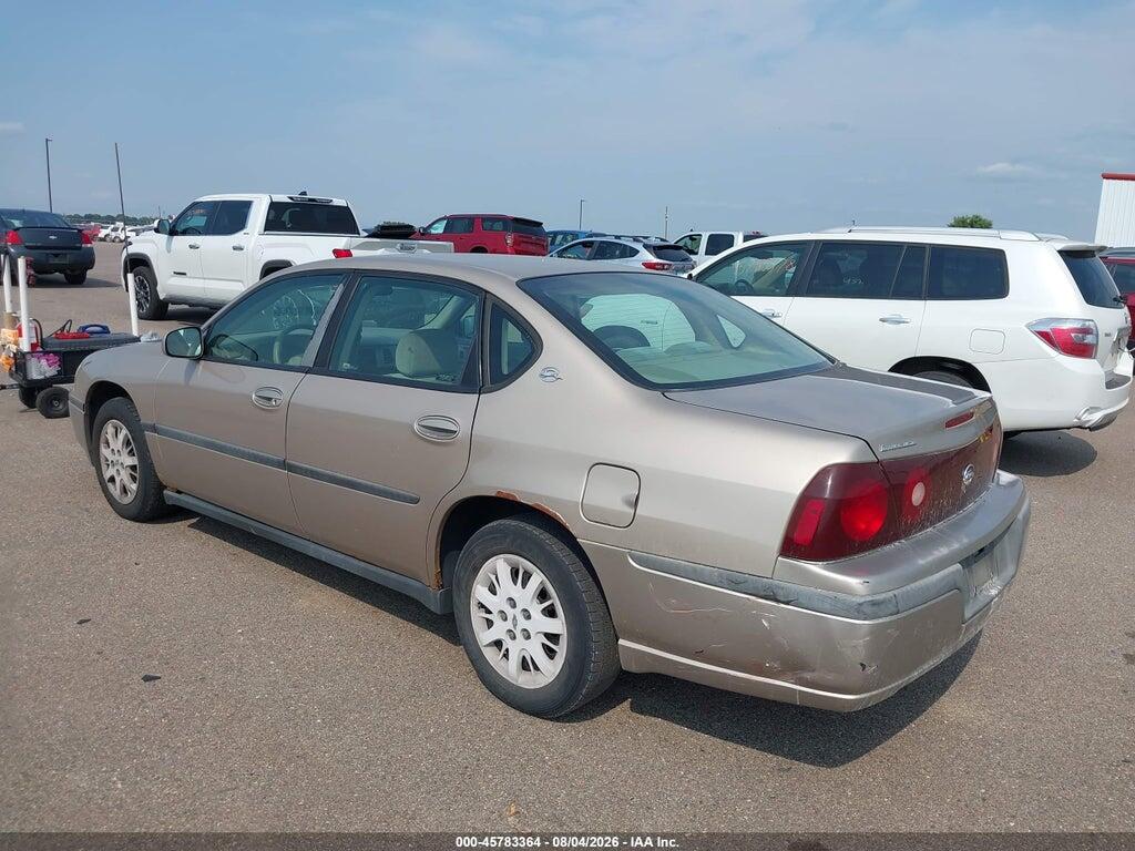 2G1WF55E719200416 2001 CHEVROLET IMPALA photo no. 3